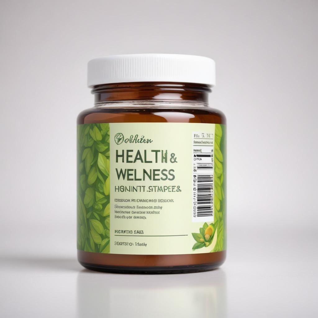 Health and Wellness Product Labels