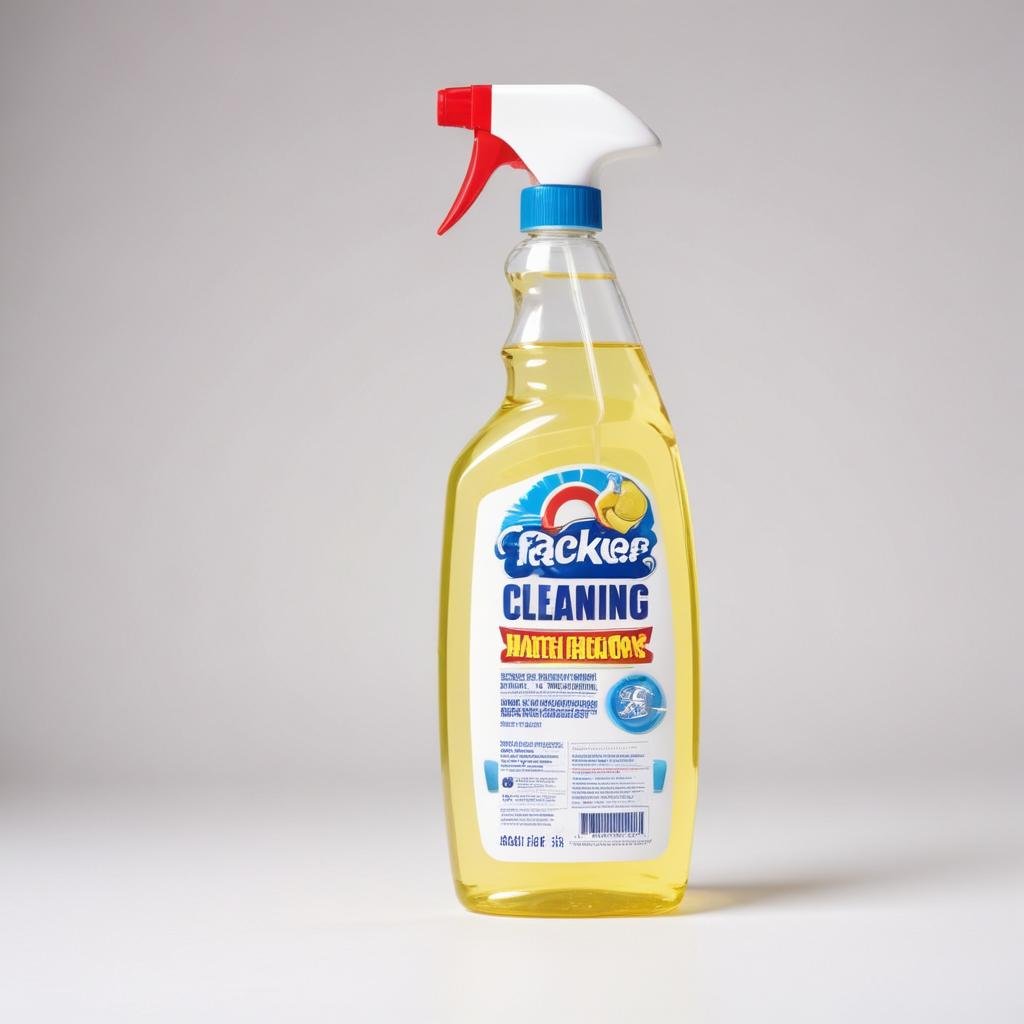 Household Cleaning Product Labels